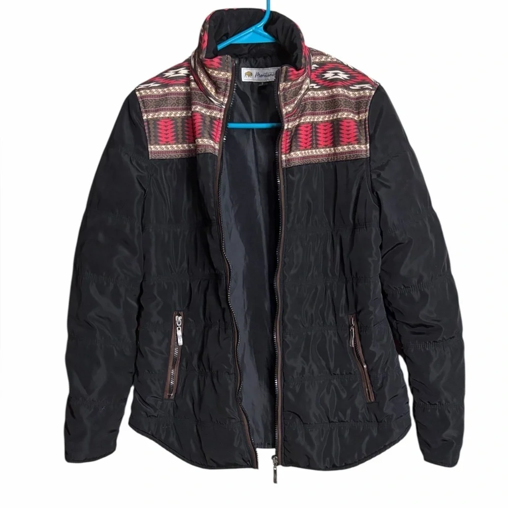 Montana Co. Western Puffer Jacket